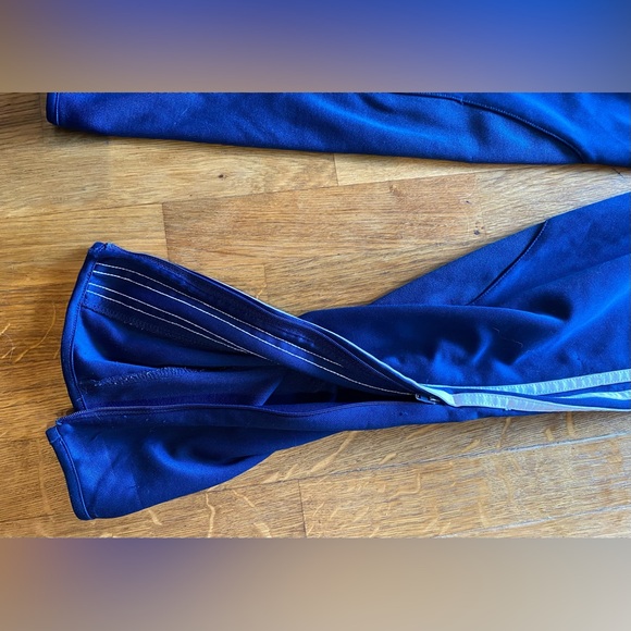 Adidas vintage Climacool Condivo 14 Soccer Pants-Cobalt/White - Picture 2 of 5